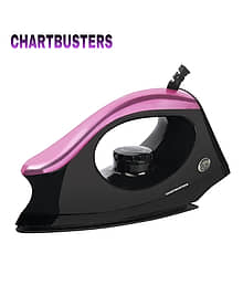 CHARTBUSTERS MJ PURPLE Black 1000 watt Dry Iron
