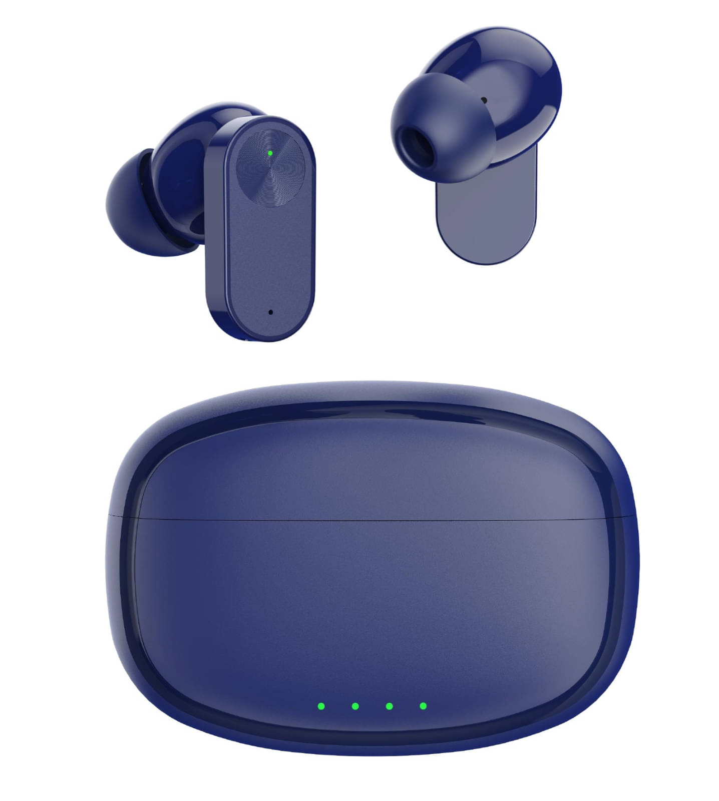     			COREGENIX NORD BUDS NAVY Blue Bluetooth True Wireless (TWS) In Ear 35 Hours Playback Low Latency,Powerfull bass IPX5(Splash & Sweat Proof) Navy