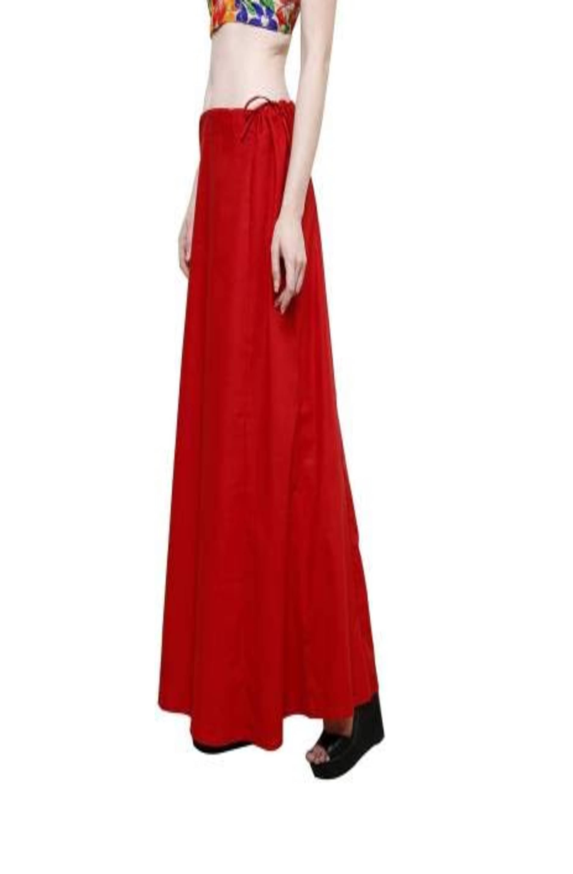 D1 DIFFERENT ONE Red Cotton Petticoat - Single D1 DIFFERENT ONE Red Cotton Petticoat - Single