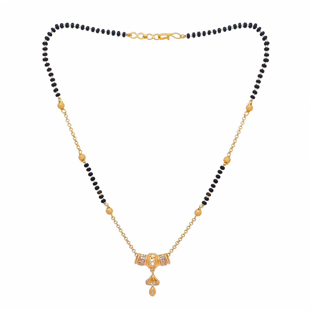    			Drashti Collection Golden Mangalsutra ( Pack of 1 )