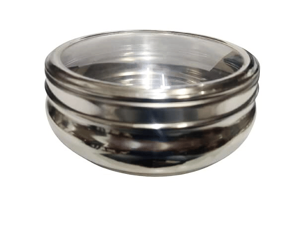     			Dynore 1 Canister Steel Silver Utility Container ( Set of 1 )