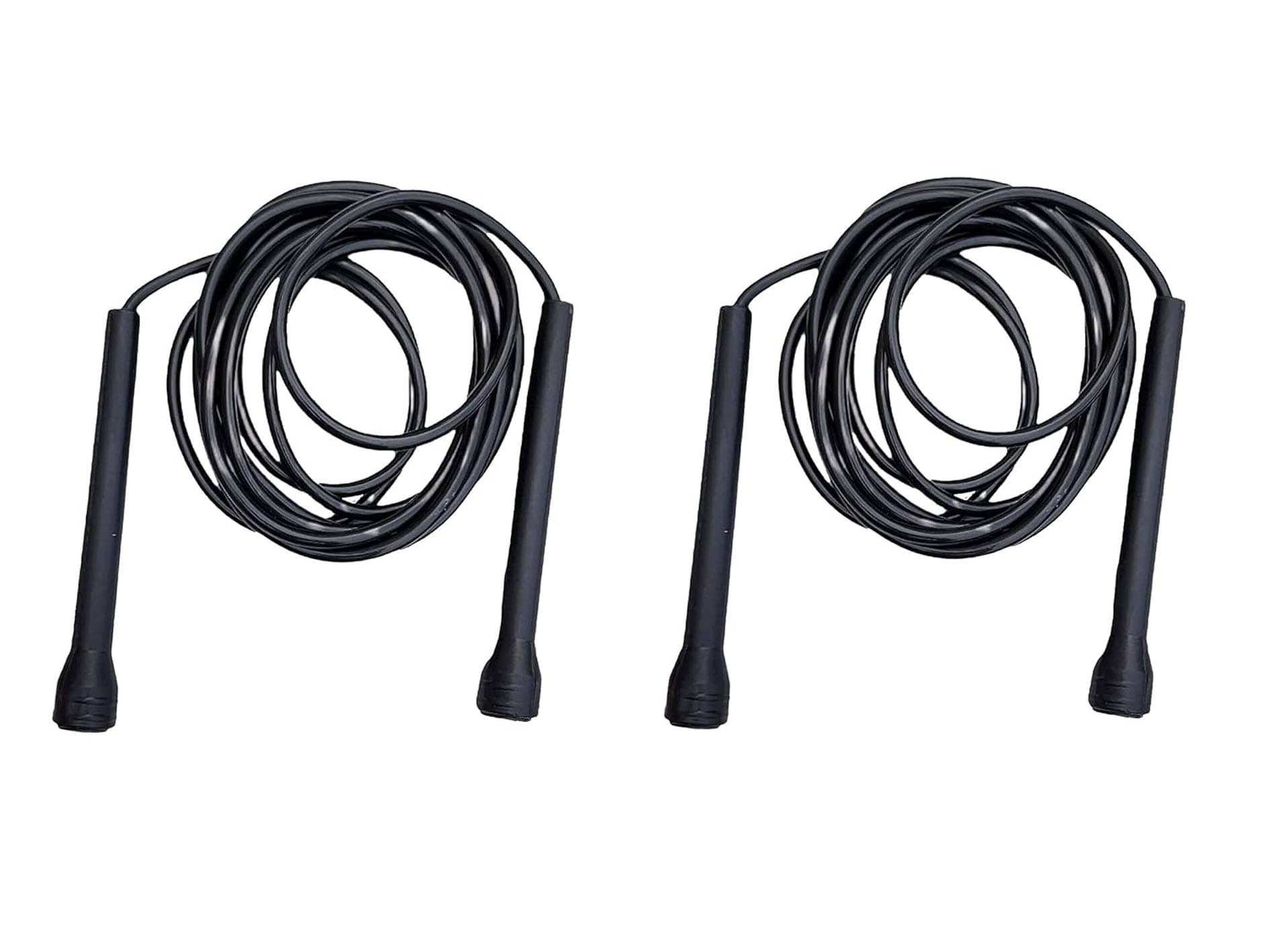     			EmmEmm Black Skipping Rope ( Pack of 2 )