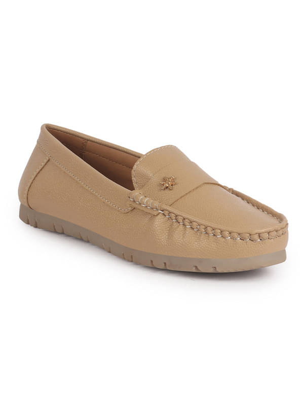     			Fausto Beige Women's Loafers