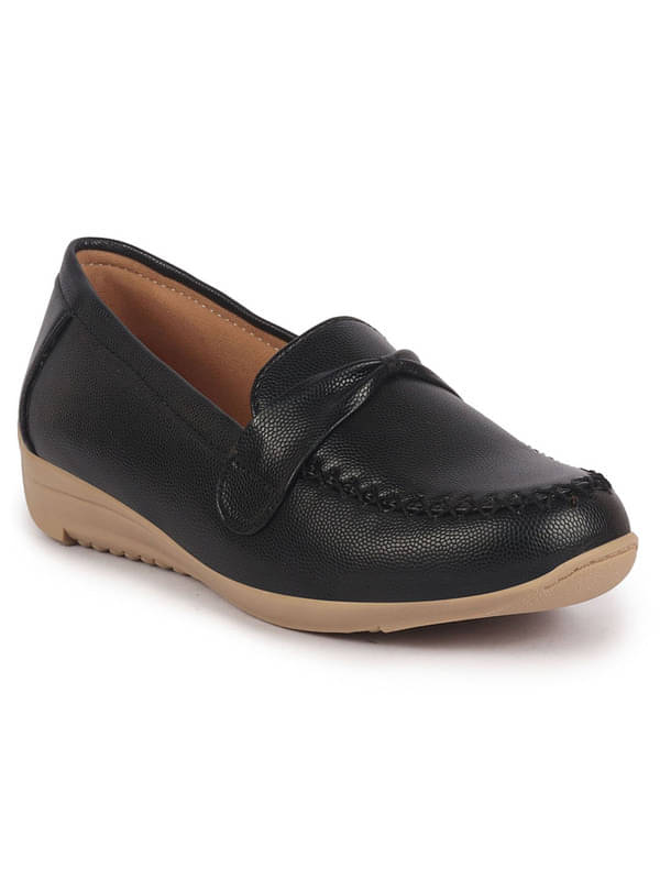     			Fausto Black Women's Slip On