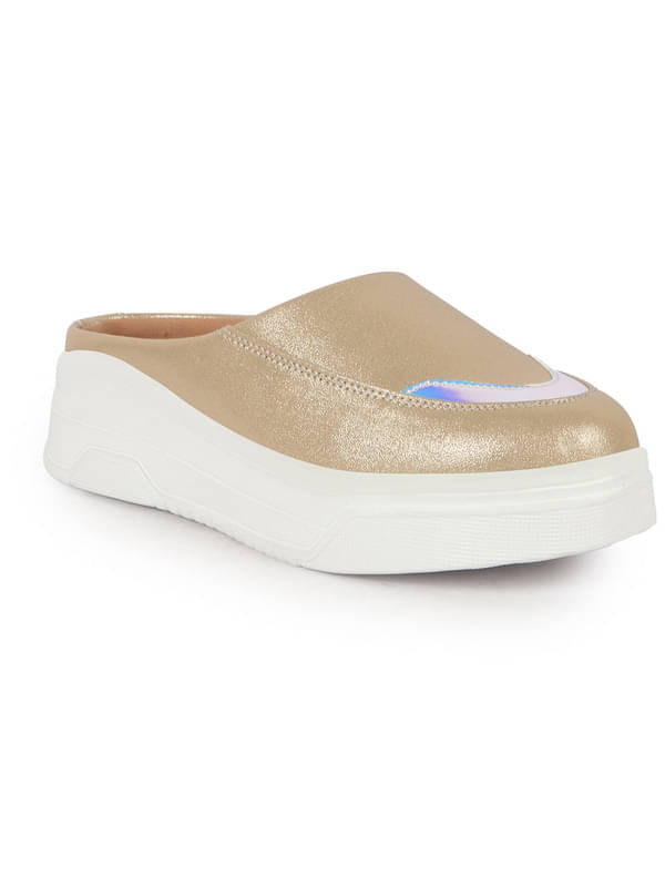     			Fausto Gold Women's Slip On