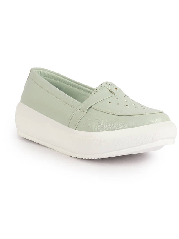     			Fausto Green Women's Slip On