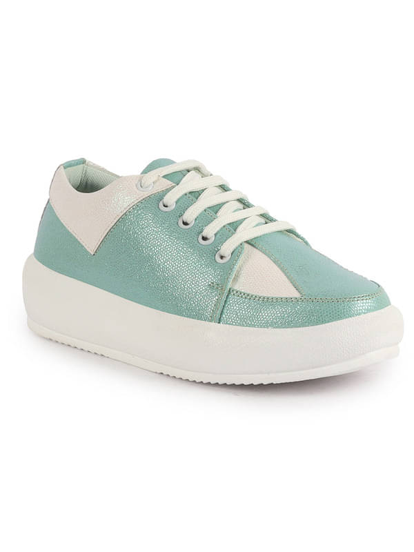     			Fausto Mint Green Women's Sneakers