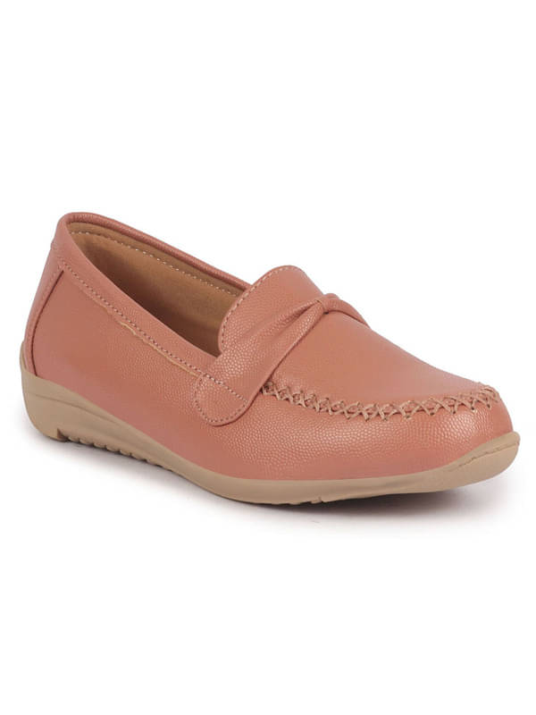     			Fausto Peach Women's Slip On