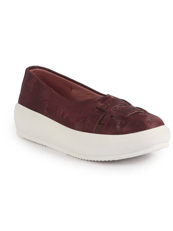     			Fausto Red Women's Sneakers