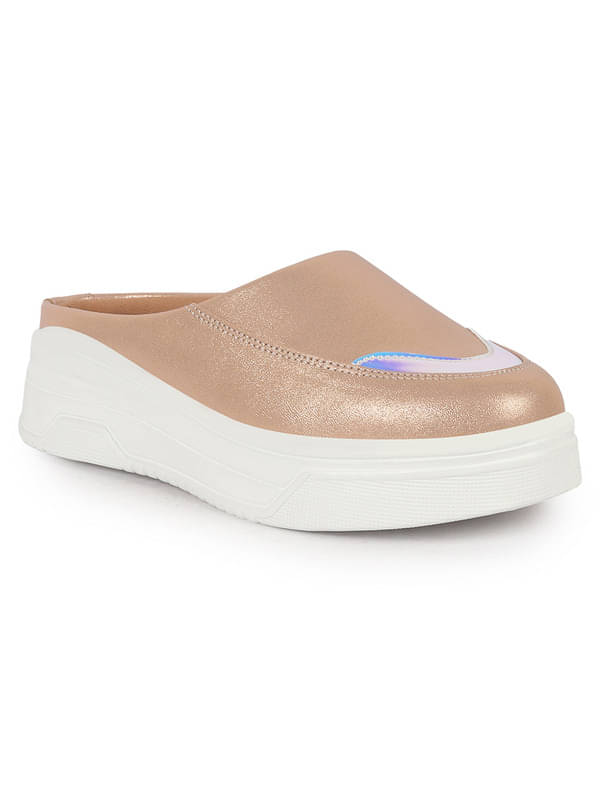     			Fausto Rose Gold Women's Slip On