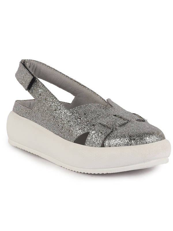     			Fausto Silver Women's Slip On