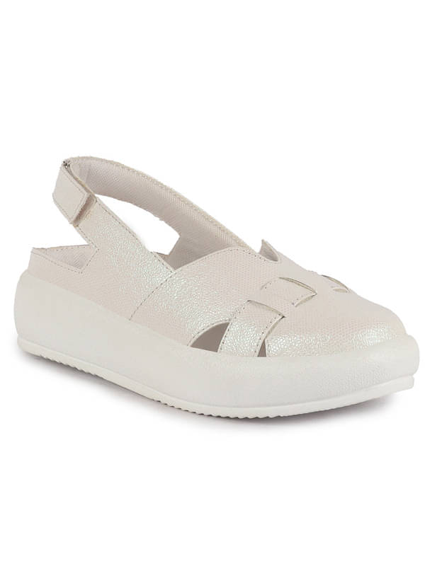     			Fausto White Women's Slip On