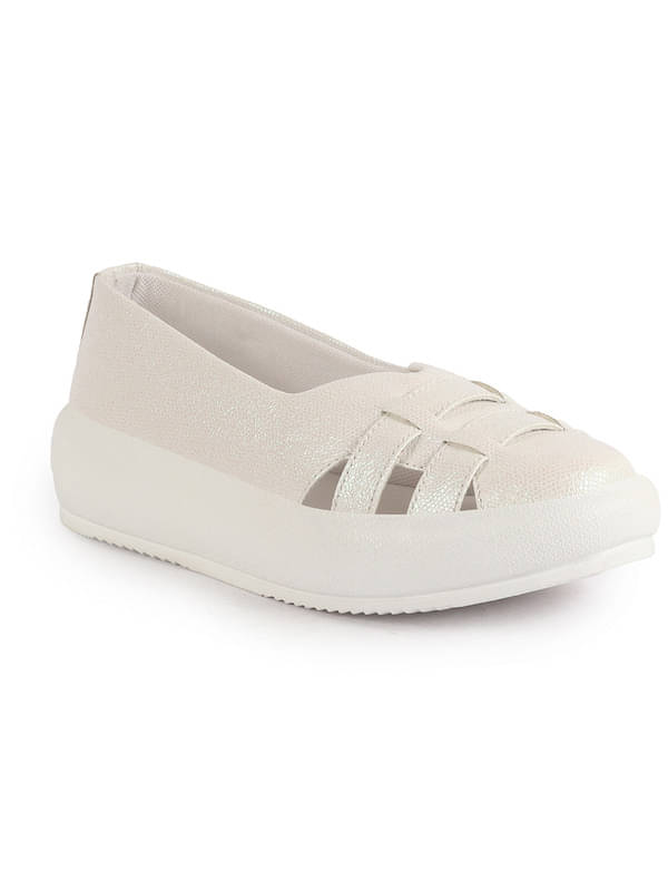     			Fausto White Women's Sneakers