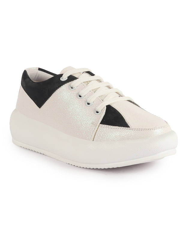     			Fausto White Women's Sneakers