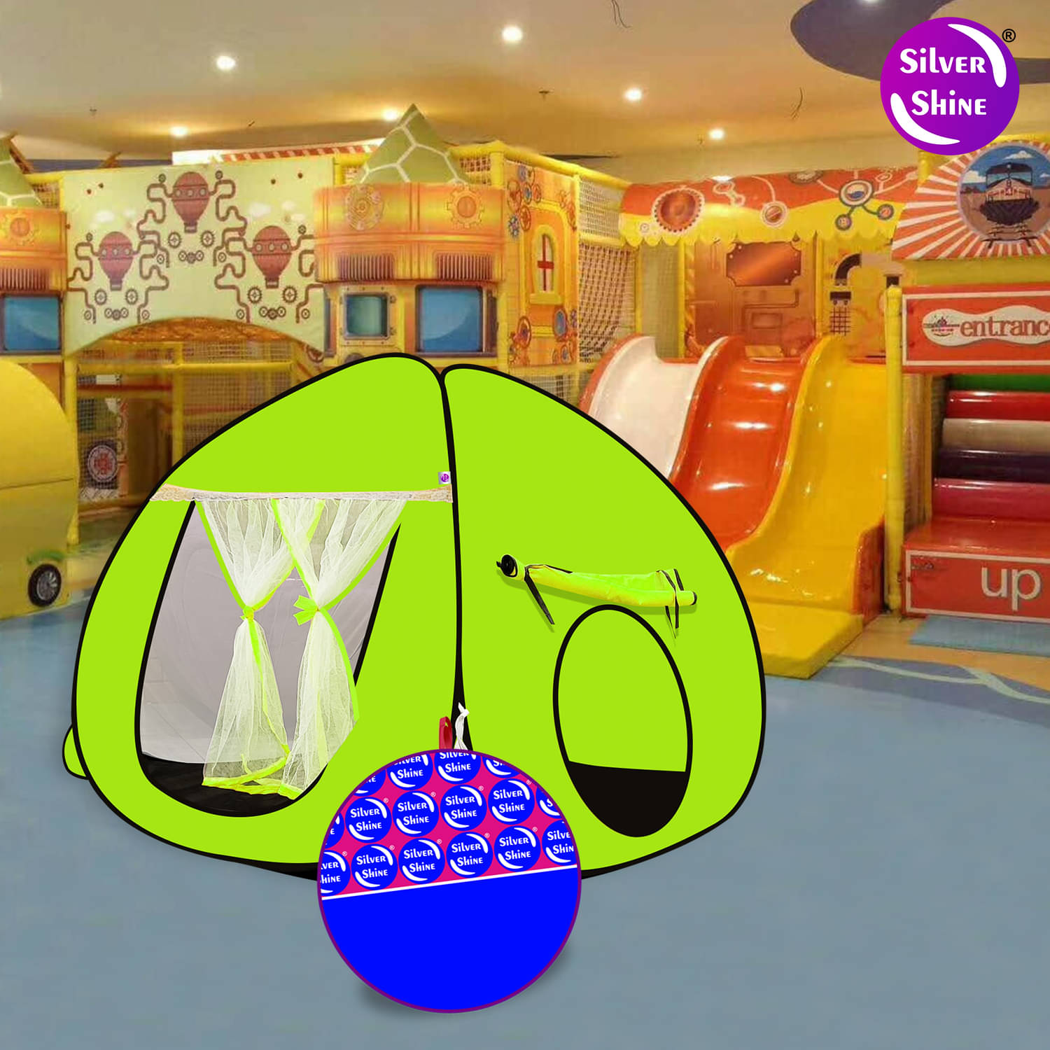 Foldable delightful patterns Popup Kids Play Tent House for Multi Purpose Foldable delightful patterns Popup Kids Play Tent House for Multi Purpose