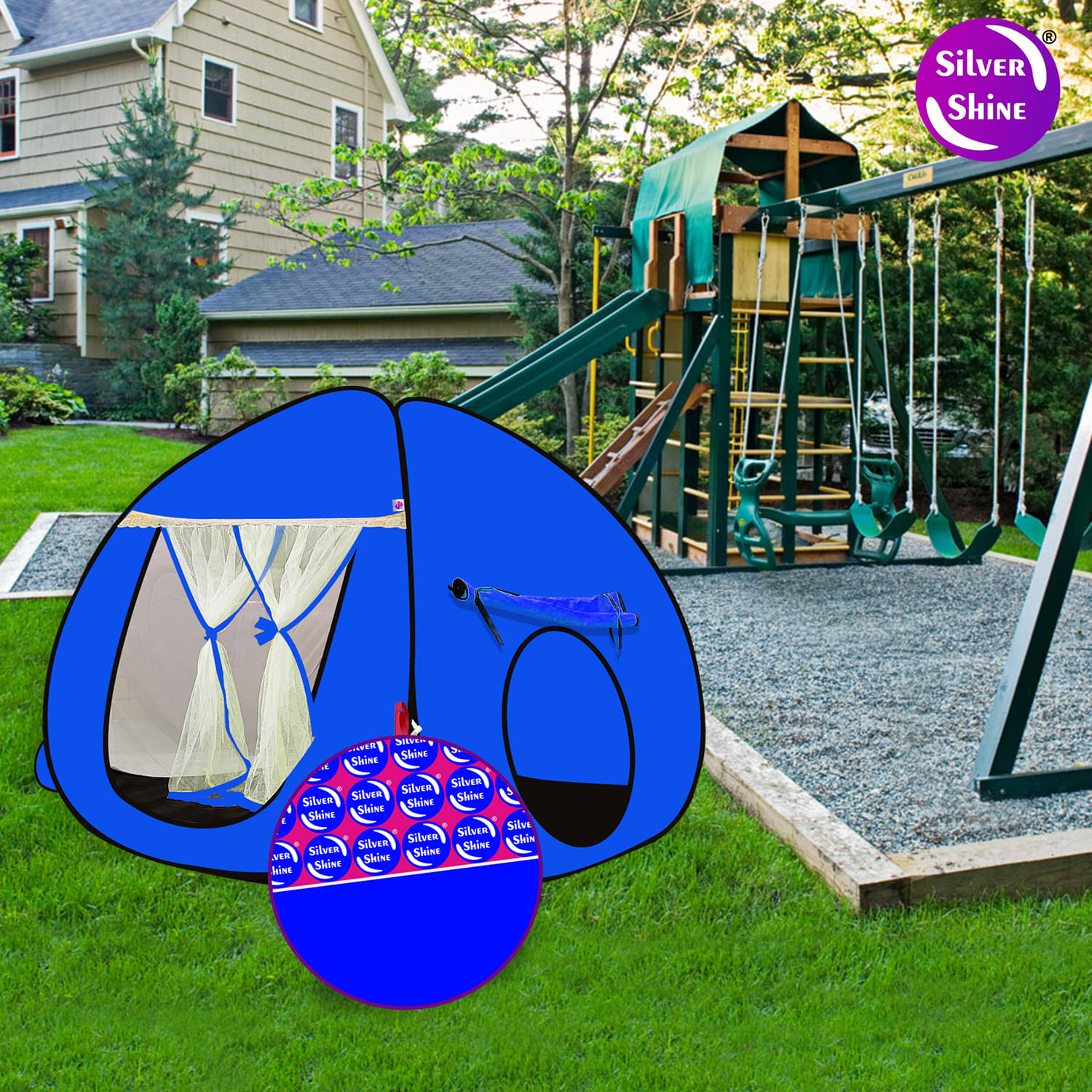 Foldable delightful patterns Popup Kids Play Tent House for Multi Purpose Foldable delightful patterns Popup Kids Play Tent House for Multi Purpose