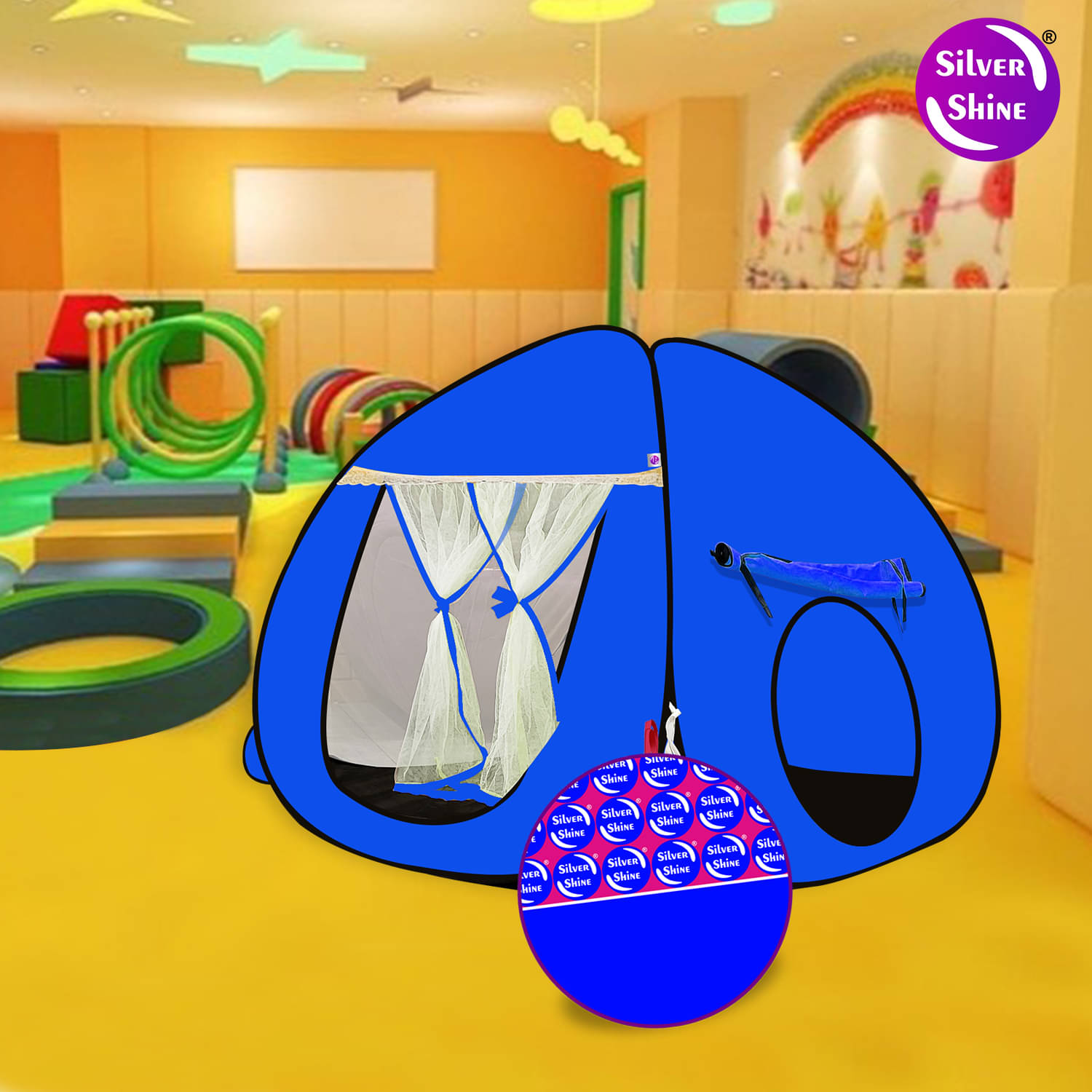 Foldable delightful patterns Popup Kids Play Tent House for Multi Purpose Foldable delightful patterns Popup Kids Play Tent House for Multi Purpose