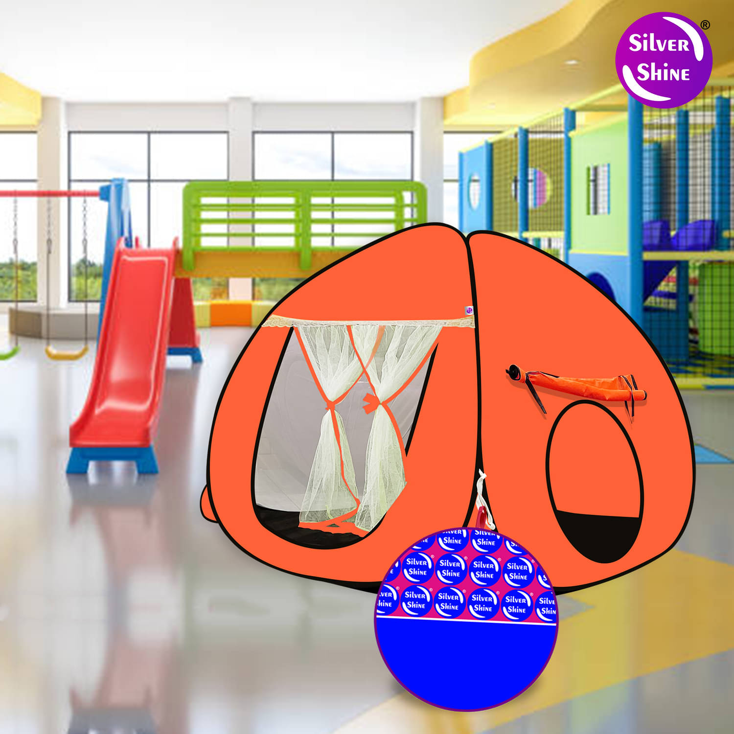 Foldable delightful patterns Popup Kids Play Tent House for Multi Purpose Foldable delightful patterns Popup Kids Play Tent House for Multi Purpose