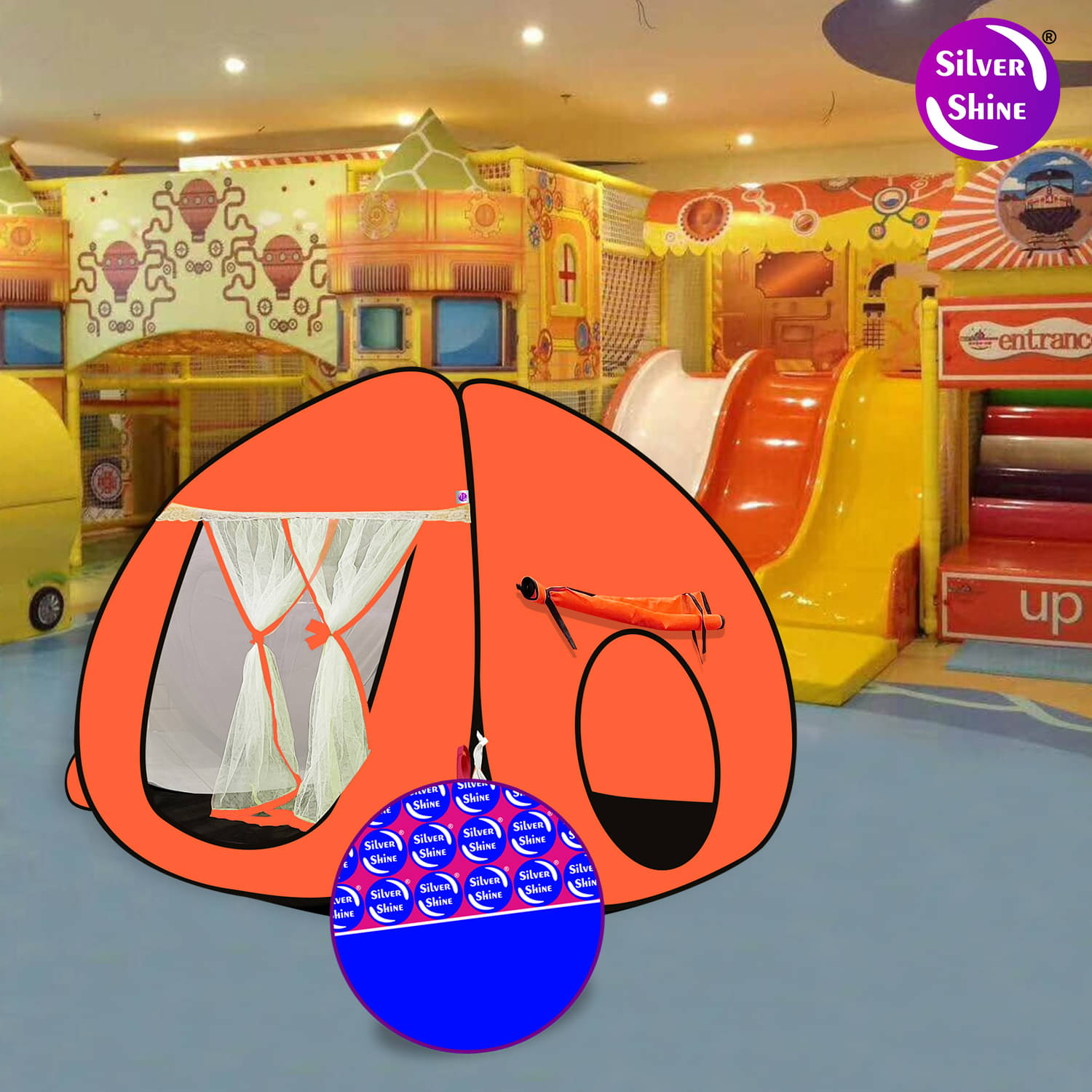 Foldable delightful patterns Popup Kids Play Tent House for Multi Purpose Foldable delightful patterns Popup Kids Play Tent House for Multi Purpose