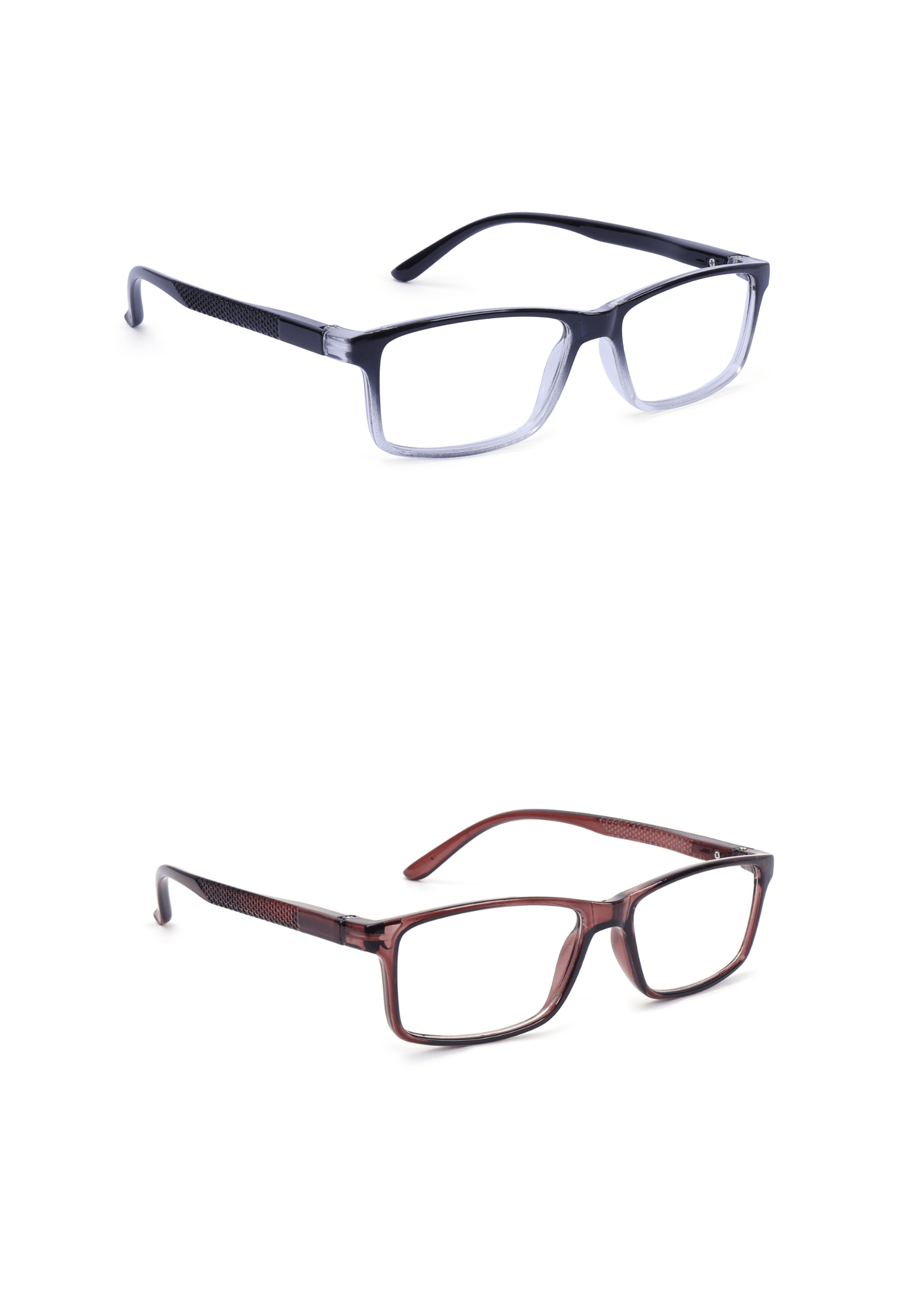     			Hexxa Rectangle Full Rim Reading Glasses