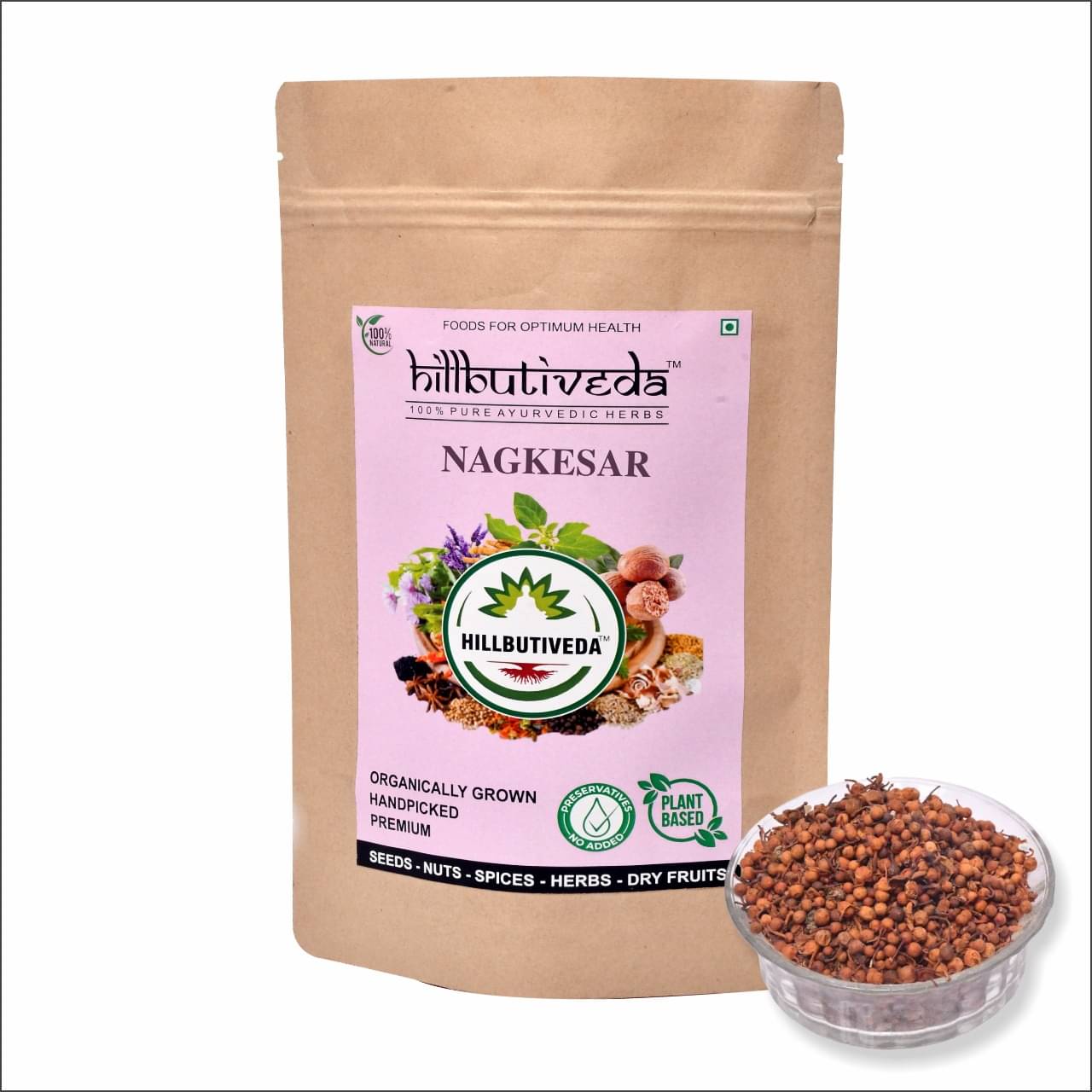 Hillbutiveda - 100 % Pure Ayurvedic Herbs Nagkesar 900 g , Ochrocarpus Longifolius , Cobra'S Saffron Hillbutiveda - 100 % Pure Ayurvedic Herbs Nagkesar 900 g , Ochrocarpus Longifolius , Cobra'S Saffron