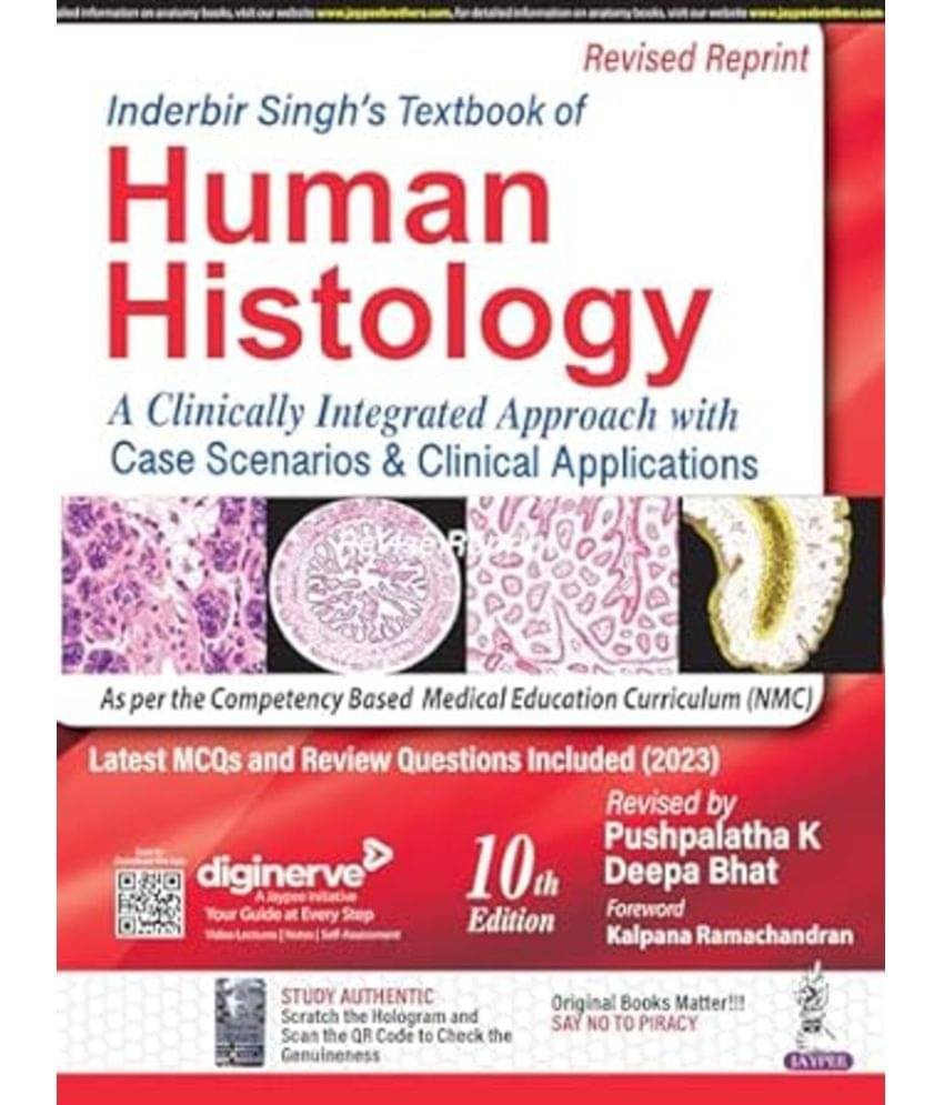 Inderbir Singh's Textbook of Human Histology 10th edition 2023 Inderbir Singh's Textbook of Human Histology 10th edition 2023