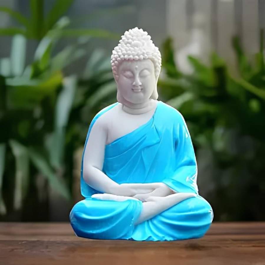 Khushi Enterprises Samadhi Buddha Showpiece 13 cm - Pack of 1 Khushi Enterprises Samadhi Buddha Showpiece 13 cm - Pack of 1