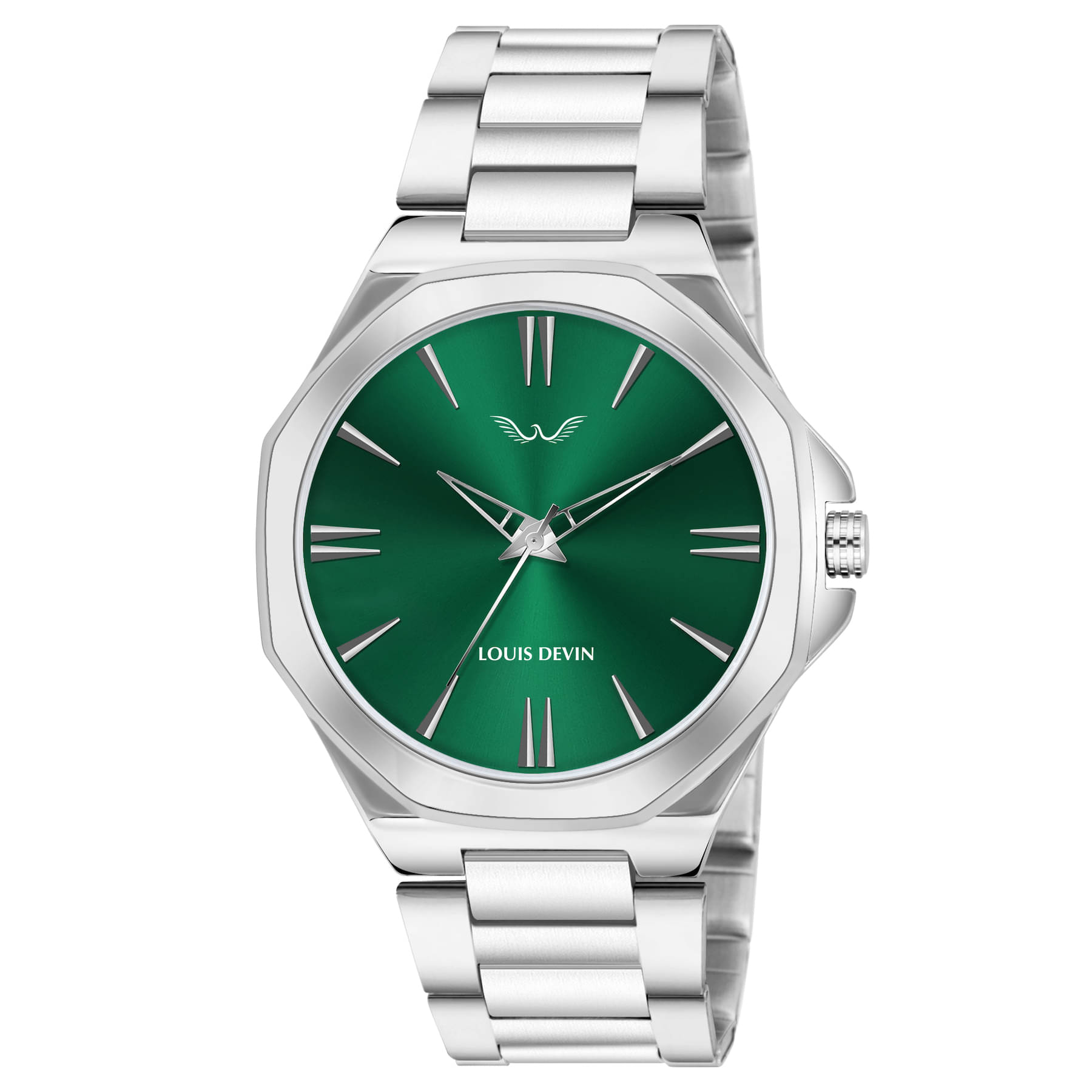     			LOUIS DEVIN Silver Metal Analog Men's Watch