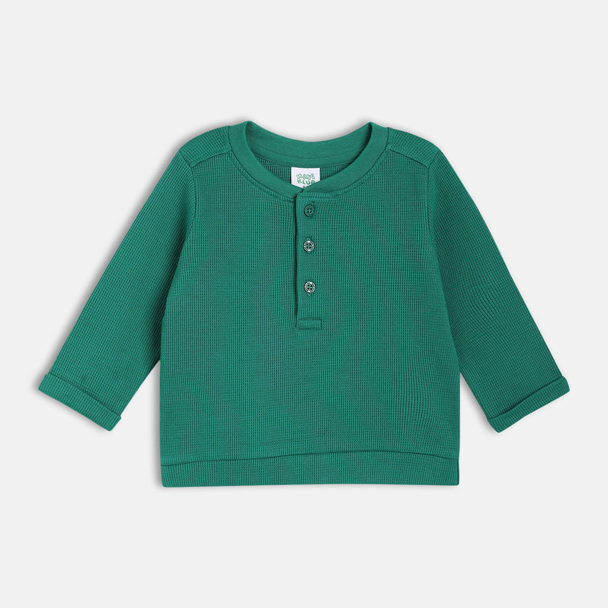     			MINI KLUB Pack of 1 Baby Boys Cotton T-Shirt ( Green )