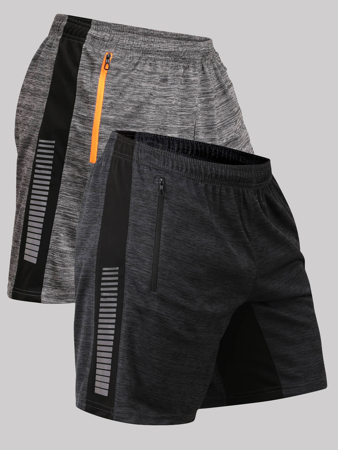     			NEVER LOSE Multicolor Polyester Men's Cycling Shorts ( Pack of 2 )