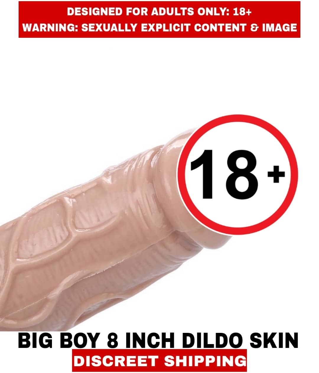 New Real Orgasm Double Big Boy 8inch Silicon Dildo Female Sexy Toy For Women