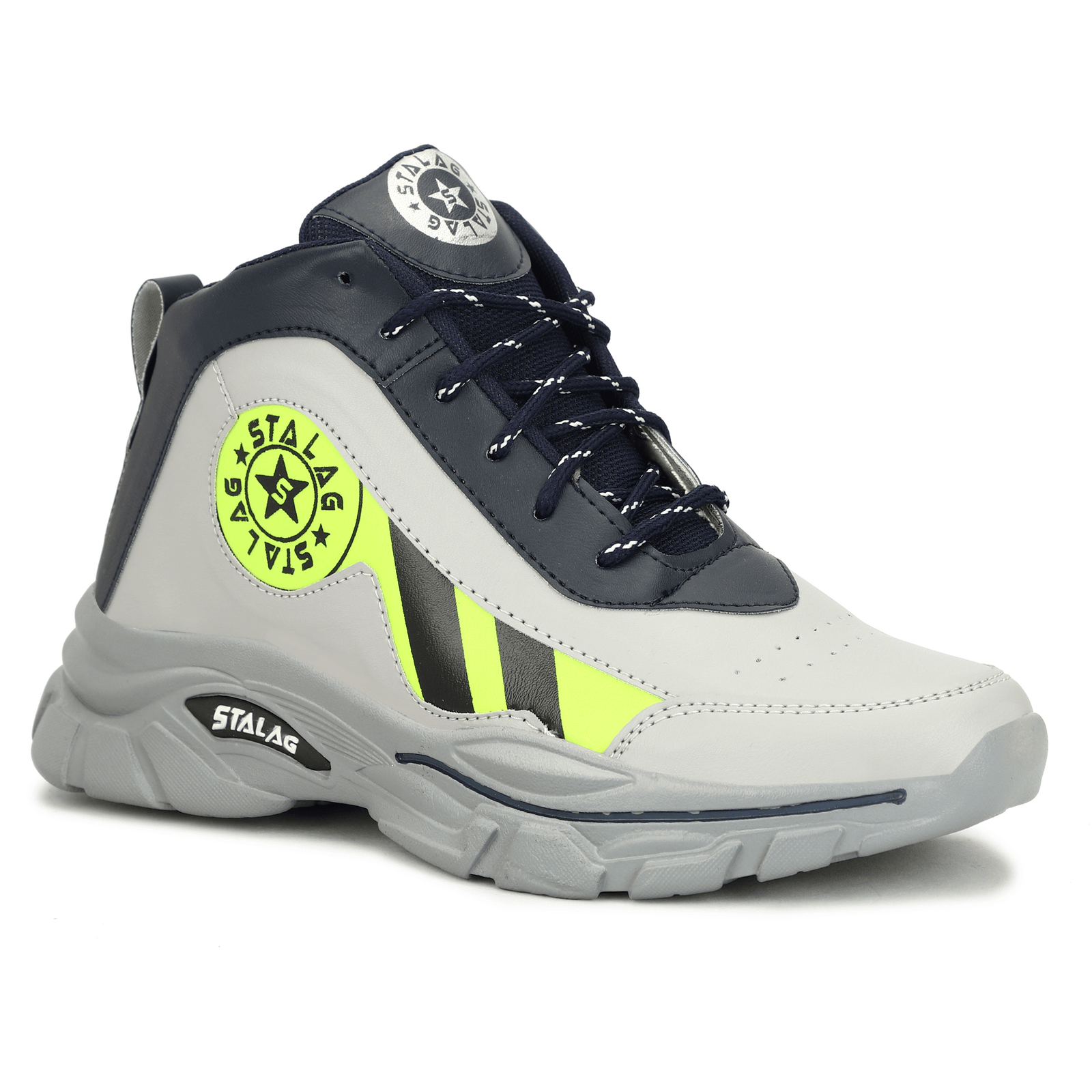     			STALAG Gray Men's Casual Boots