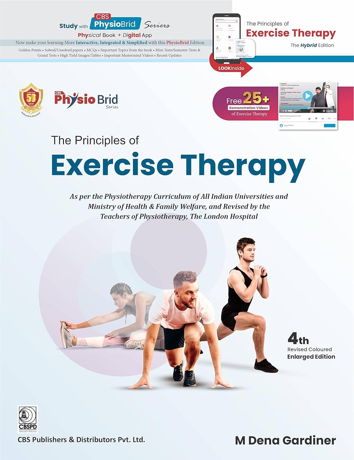     			The Principle of Exercise Therapy 4th revised colored Enlarged edition [Paperback] M Dena Gardiner Paperback