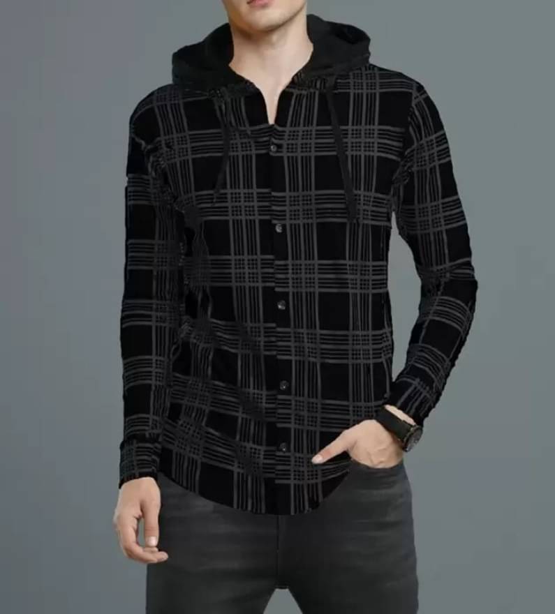 Try This Cotton Blend Regular Fit Checks Full Sleeves Men's Casual Shirt - Black ( Pack of 1 ) Try This Cotton Blend Regular Fit Checks Full Sleeves Men's Casual Shirt - Black ( Pack of 1 )