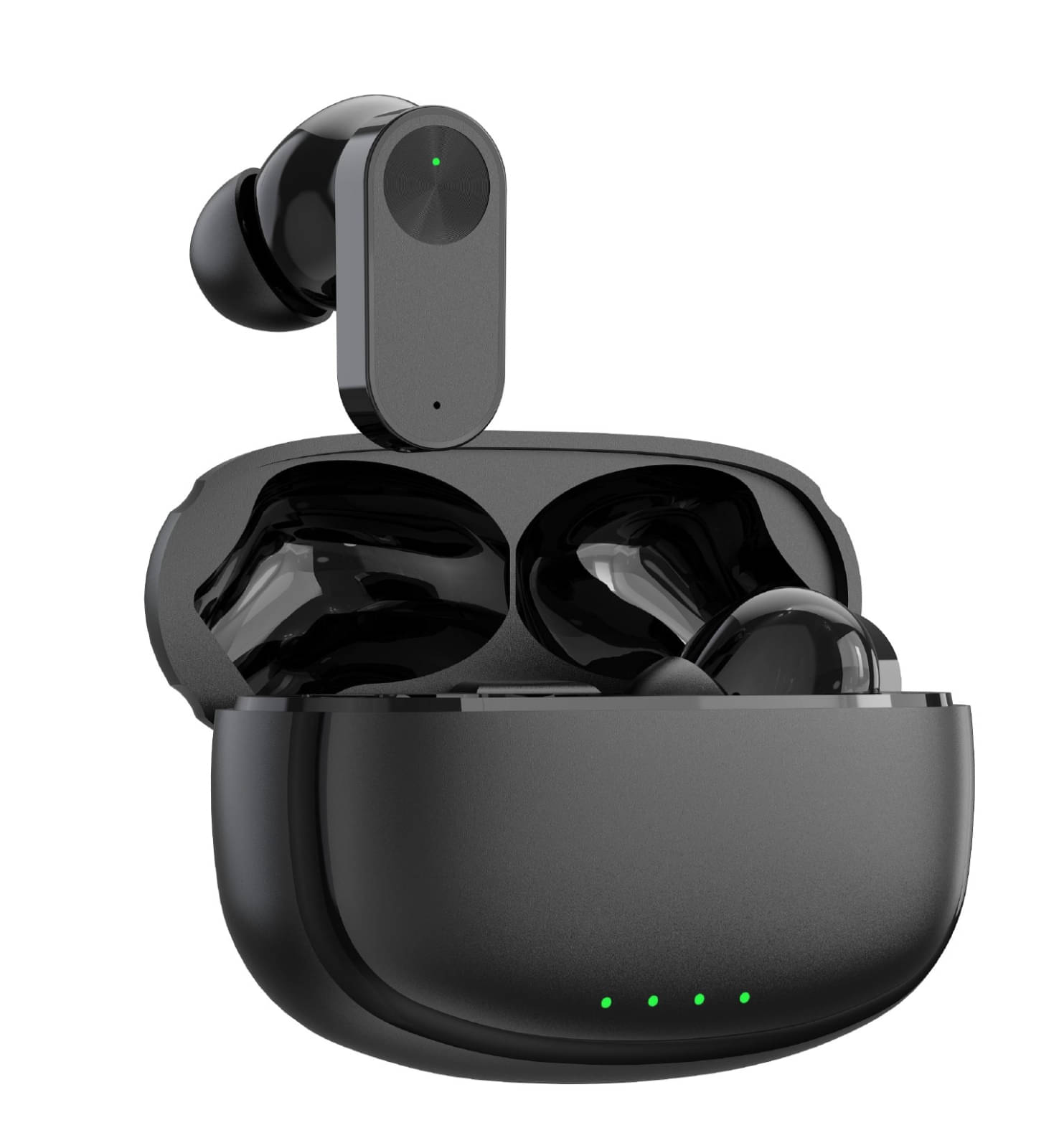     			VERONIC NORD PODS Gaming Bluetooth True Wireless (TWS) In Ear 35 Hours Playback Low Latency,Powerfull bass IPX4(Splash & Sweat Proof) Black