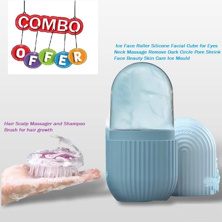 purple dust Ice Roller + Scalp Massager Combo purple dust Ice Roller + Scalp Massager Combo