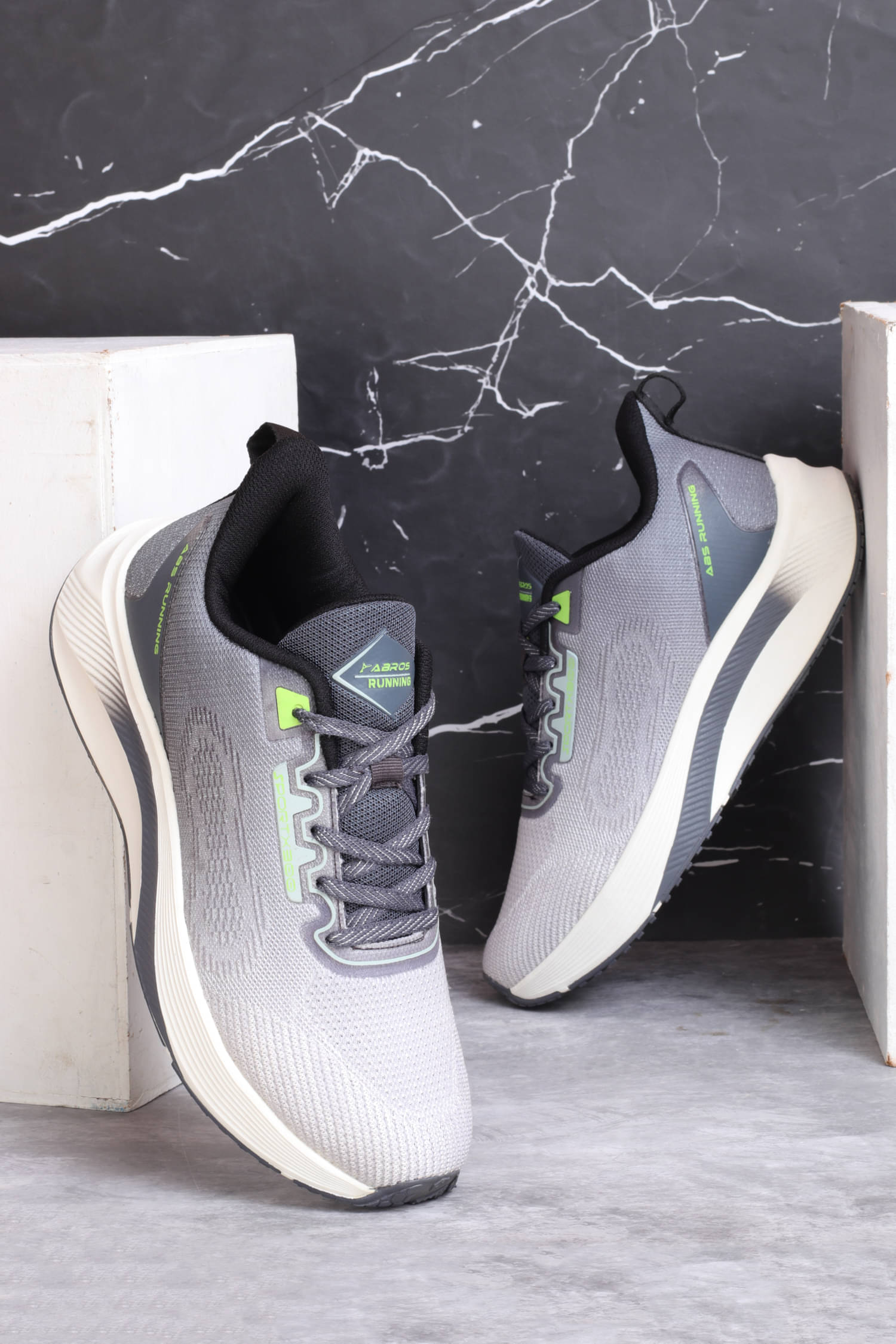     			Abros GOLEM Dark Grey Men's Sports Running Shoes