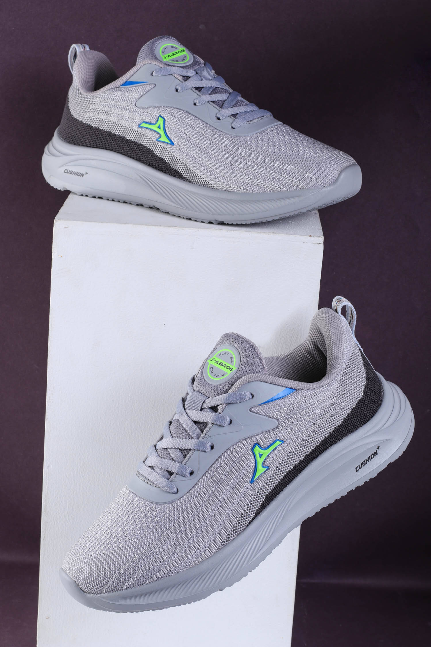     			Abros ZANE Dark Grey Men's Sports Running Shoes