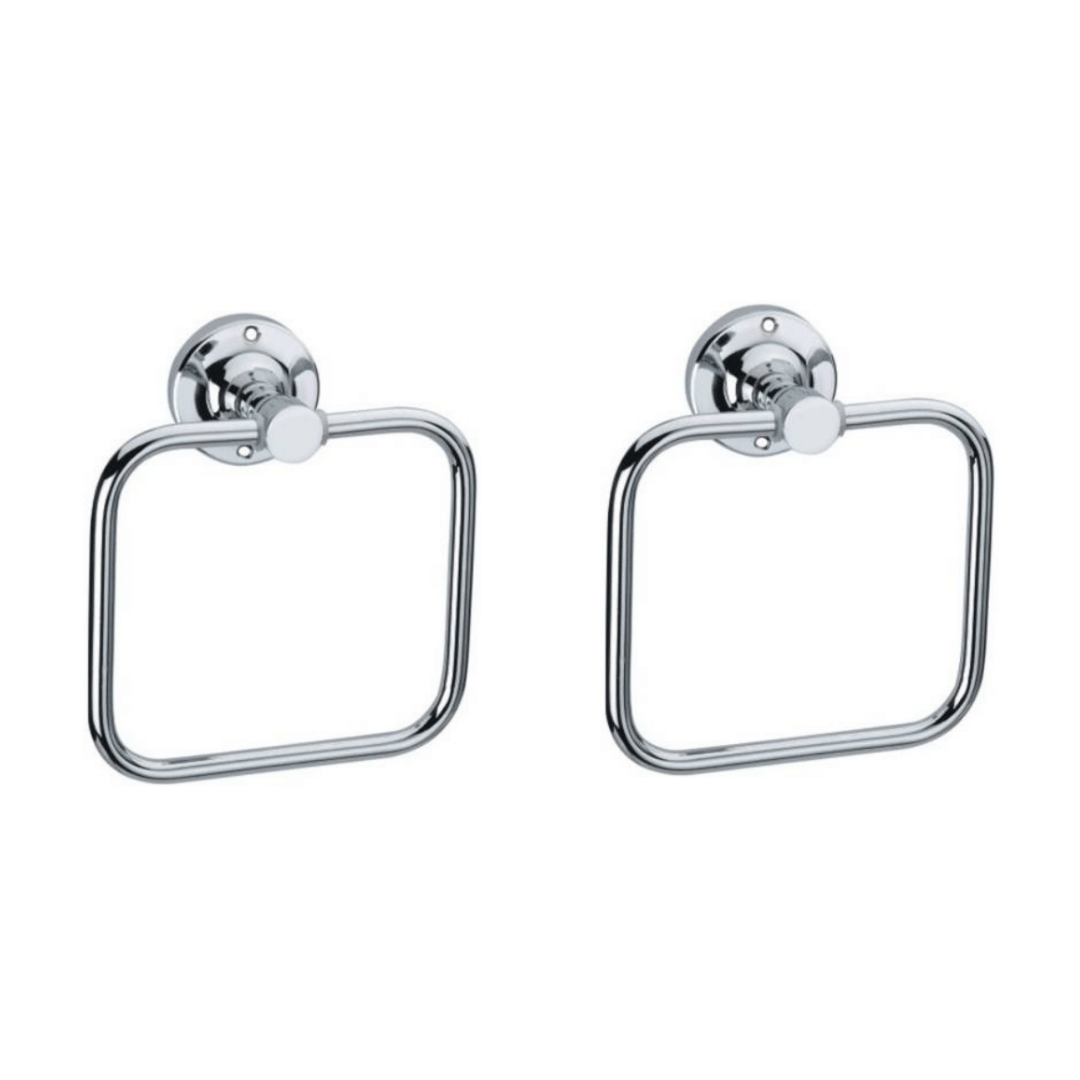     			Cossimo - Towel Hanger Steel Square - 2Pcs