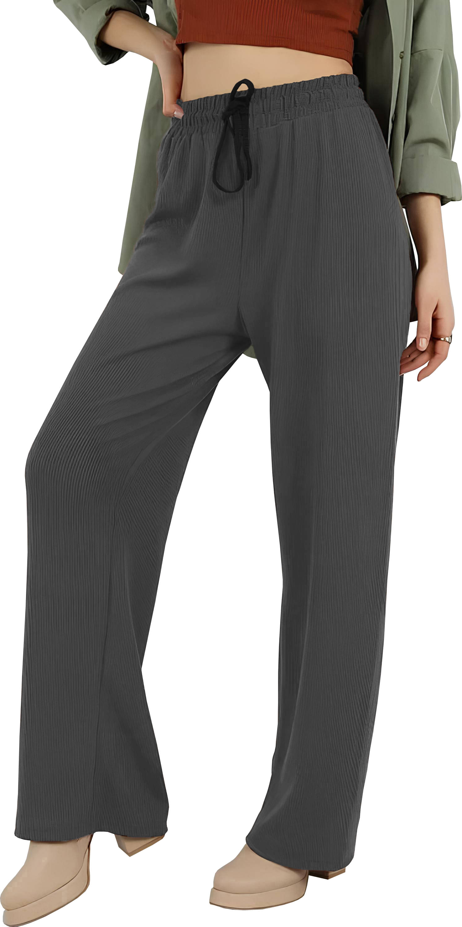     			MULTIWA Grey Cotton Blend Women's Gym Trackpants ( Pack of 1 )