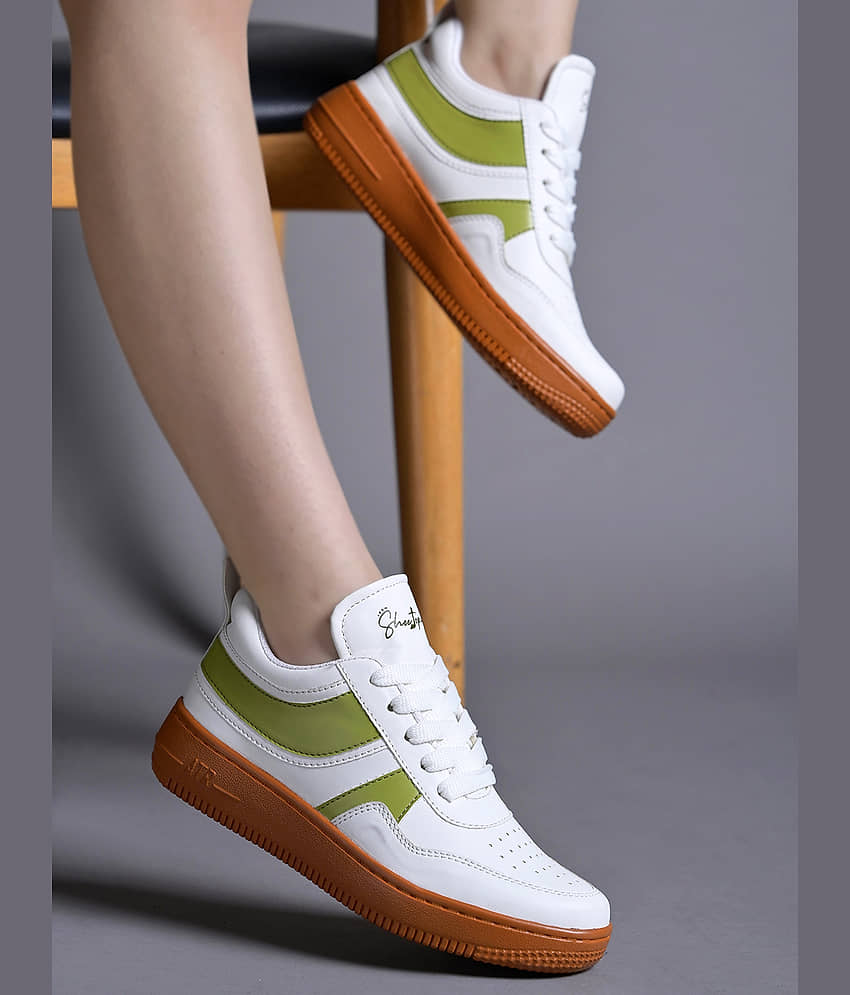 Shoetopia White Women's Sneakers - Casual Shoes | Buy online on ZillyBuy