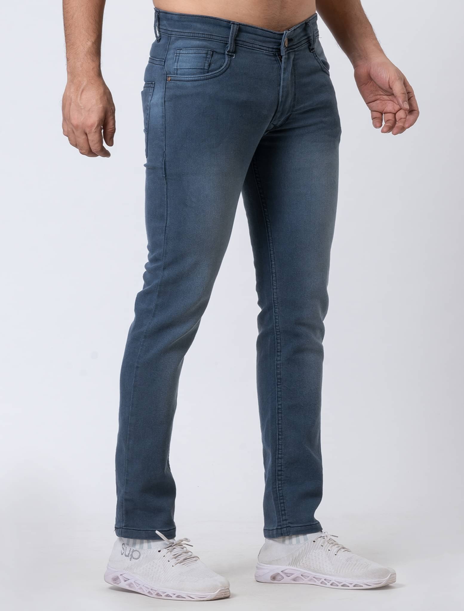     			Sindon Regular Fit Faded Men's Jeans - Navy Blue ( Pack of 1 )