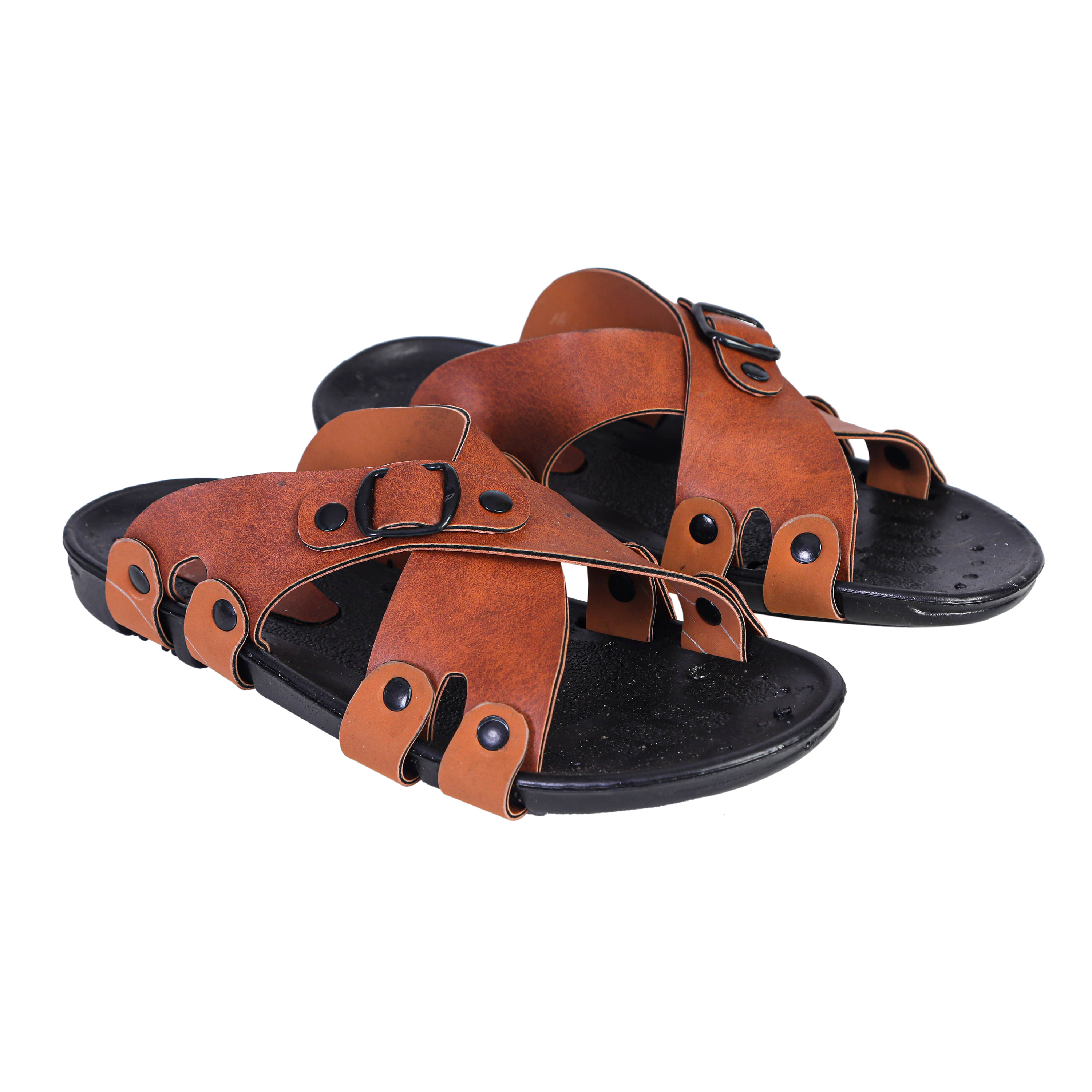     			Style Height - Tan Men's Sandals