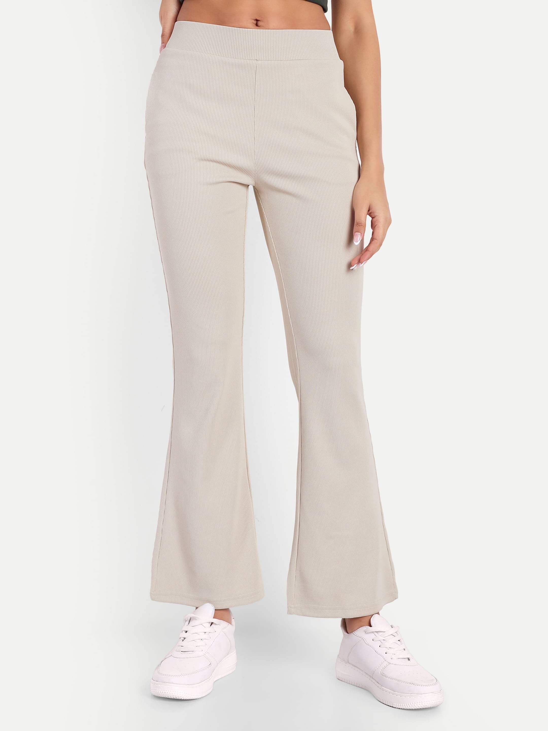     			Broadstar Pack of 1 Corduroy Bootcut Women's Bootcut Pants ( Cream )