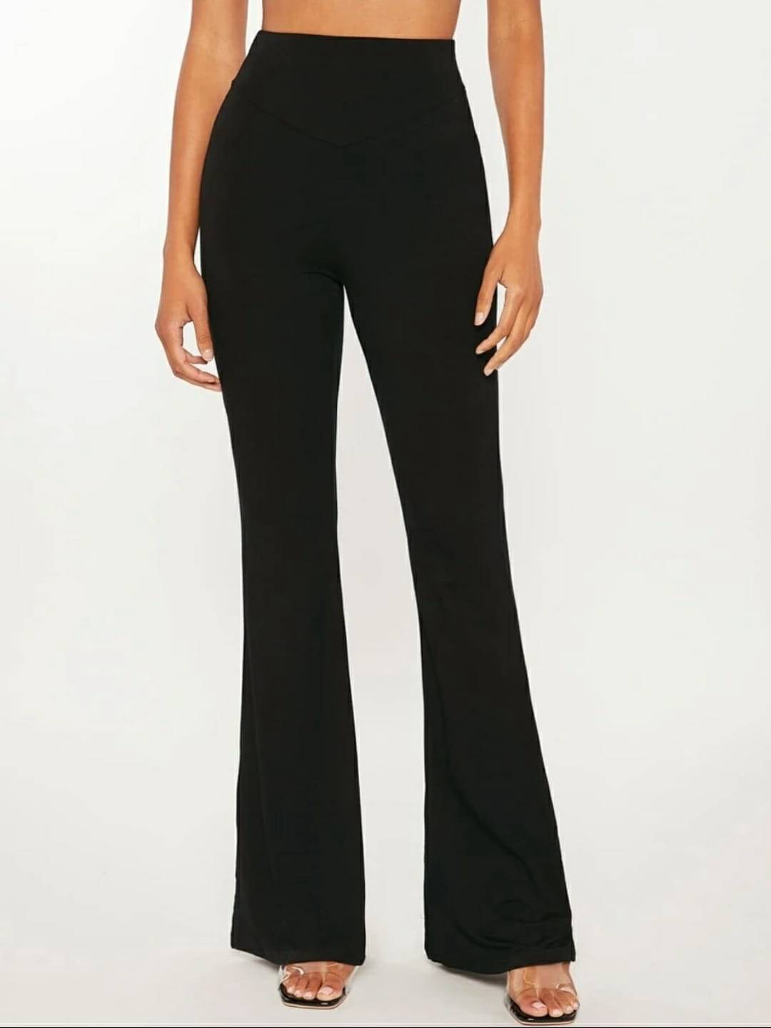     			Broadstar Pack of 1 Polyester Bootcut Women's Bootcut Pants ( Black )