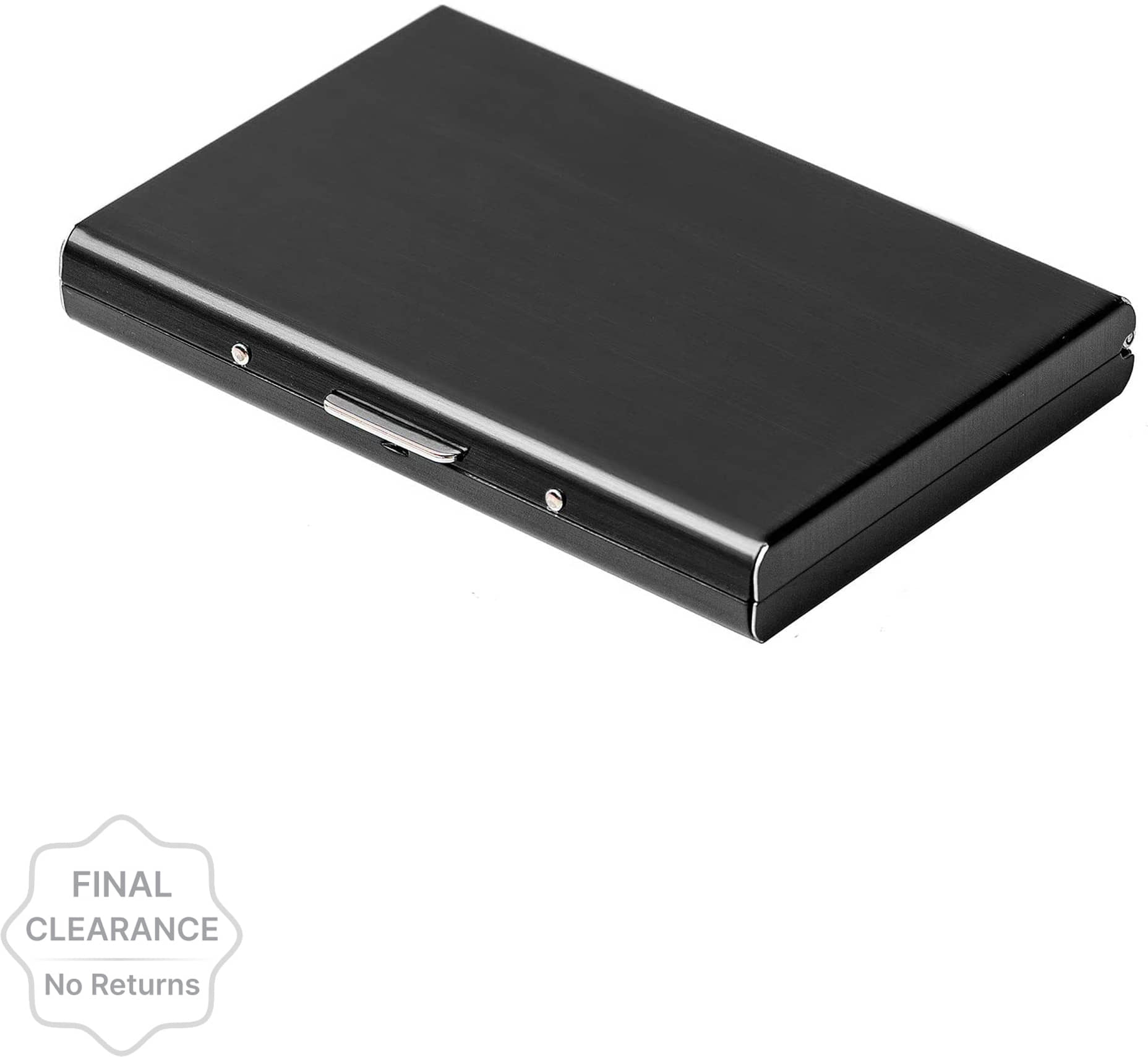 Classic World Metallic Solid Men's RFID Wallet With 6 Slots For Card ( Black , Pack of 1 ) - Handbags | Buy online on ZillyBuy
