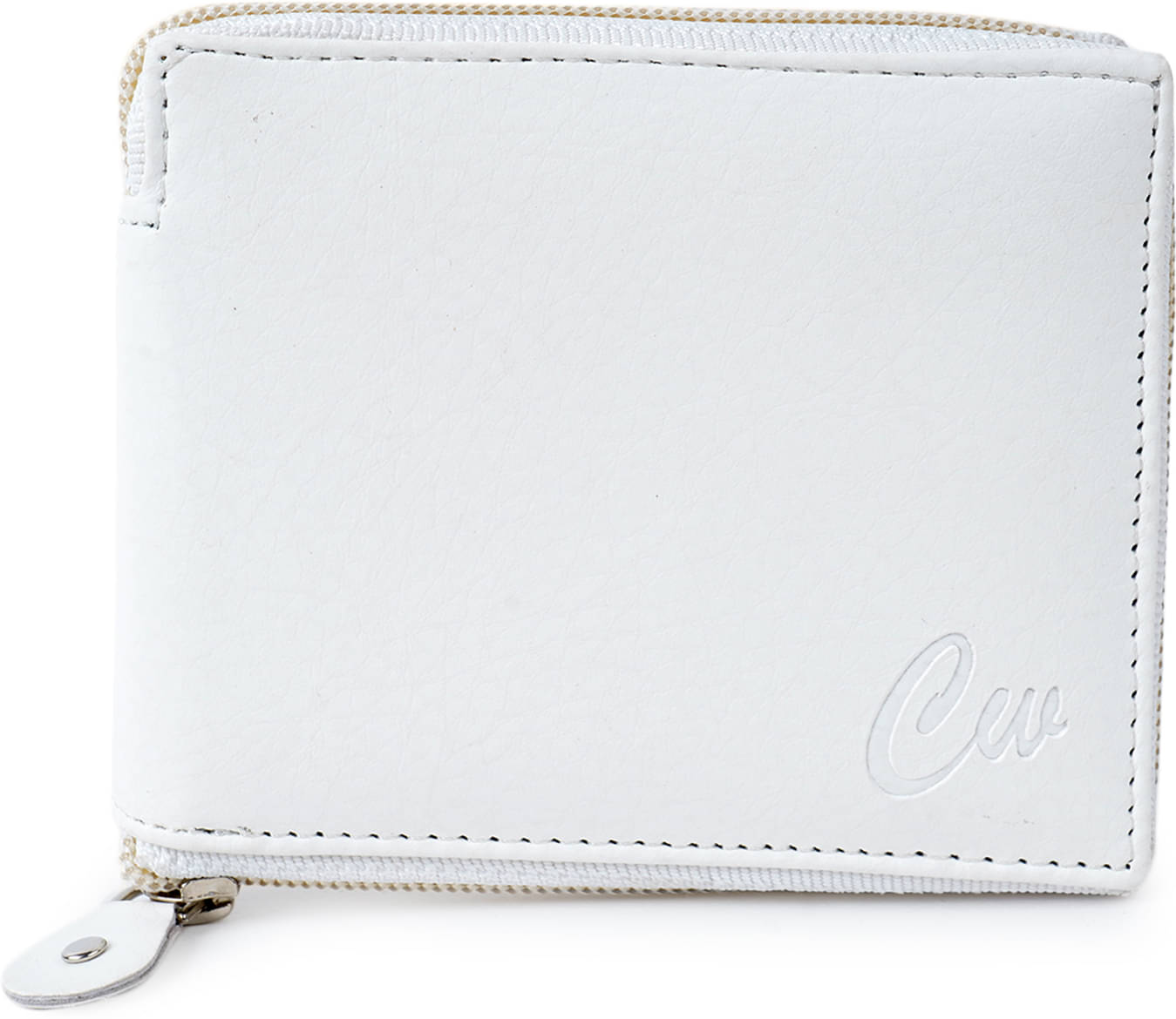     			Classic World PU Printed Men's RFID Wallet With 5 Slots For Card ( White , Pack of 1 )