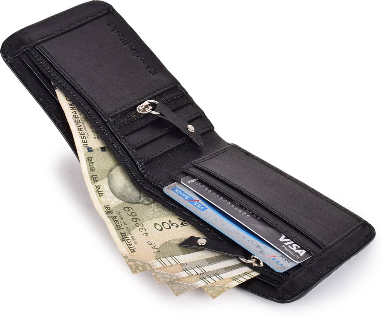 Classic World PU Printed Men's RFID Wallet With 5 Slots For Card ( Brown , Pack of 1 ) - Handbags | Buy online on ZillyBuy