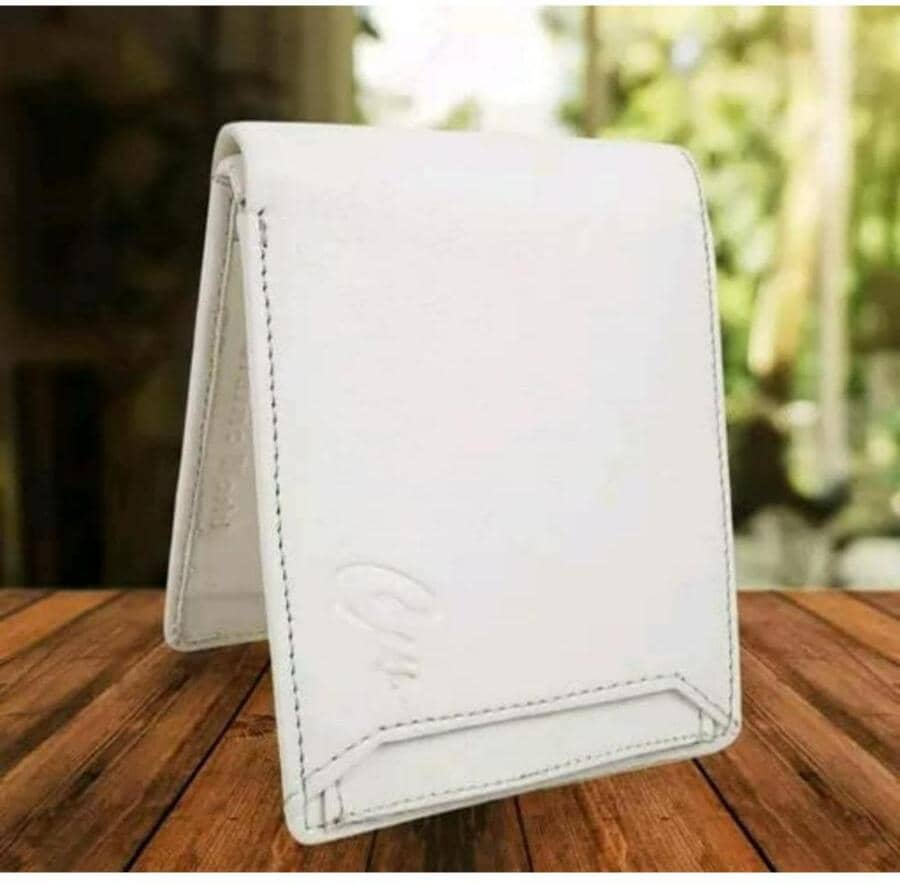 Classic World PU Printed Men's RFID Wallet With 10 Slots For Card ( White , Pack of 1 ) - Handbags | Buy online on ZillyBuy