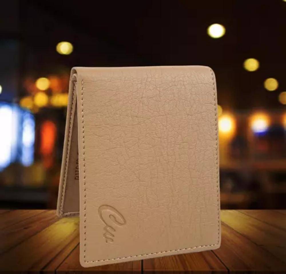     			Classic World PU Printed Men's RFID Wallet With 10 Slots For Card ( Brown , Pack of 1 )